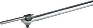 Jímací tyč D 16mm L 1000mm FeZn se šroubem KS - SET - DEHN 100100