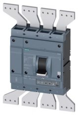 Jistič 1250A 85kA/415V, Ir500÷1250A, tg 0,1/0,3 s, 4P přední přívod
