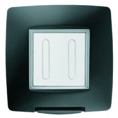 CHORUS Rámeček vodotěsný, 2násobný, IP55, černá GEWISS GW16702TN