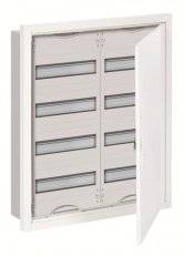 Zapuštěná rozvodnice ABB U42/2 -96M s dveřmi