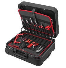 Plastový kufr MEGA WHELL s nářadím 410x550x245 mm (21 ks) CIMCO 170374
