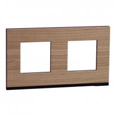 Unica Pure Krycí rámeček dvojnásobný, Oak Wood SCHNEIDER NU600484