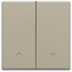 Smart Switch kolébka 2x1/2 motor-CHAMPAGNE COATED NIKO 157-31006