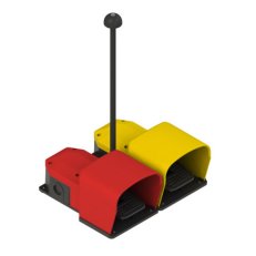 Dvojitý nožní spínač PC2-4, (PX20110+VFKIT20+PX10110+VFKIT21), IP53 PC2-4
