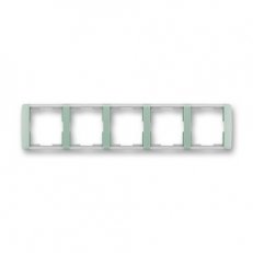 ELEMENT Pětirámeček vodorovný agáve/ledová bílá ABB 3901E-A00150 22