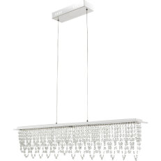 Závěsné svítidlo SCALA chrom LED 24W 38,4V, 1700lm. GLOBO 68405-24H
