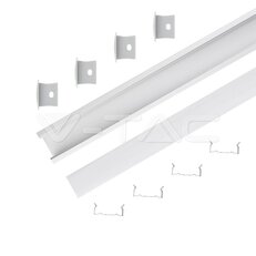 Aluminum Profile 2000*30*20MM Milky VT-8119 V-TAC SKU3372