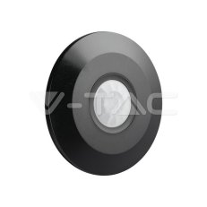PIR Ceiling Sensor Flat Black,  VT-8027