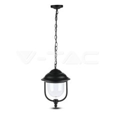 Garden Ceiling Lamp 1 x E27 Black,  VT-8