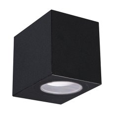 Nástěnná venkovní lampa GAMP GU10 D max. 12W IP54 černá Ideus 04018