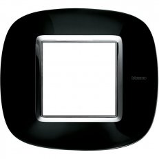 Legrand HB4802NR BTAX RÁMEČEK 2M SOLID ČERNÝ