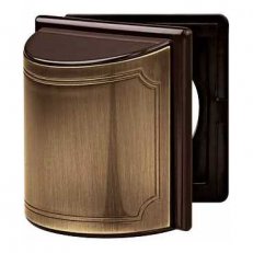 Schneider MTN517453 Adaptér s krytem, S-Design, antique brass