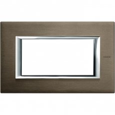 Legrand HA4804BR BTAX RÁMEČEK 4M BRONZ BROUŠENÝ