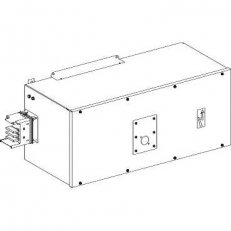 Schneider KSA630ABDD5 Koncová napájecí skříň 630 A pravá s jištěním