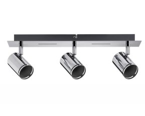 Spotové svítidlo Rondo chrom max.3x10W GU10 PAULMANN 66680