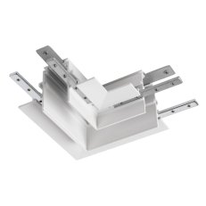 L-spojka mechanická 48 V TRACK pro montážní lištu hlub. vlevo bílá SLV 1006588