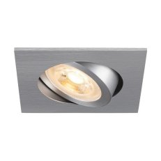 NEW TRIA 68 stropní vestavné svítidlo čtvercové max. 10W GU10 hliník SLV 1007373
