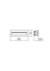 Nástěnné svítidlo IGOR AP LED 6W IP54 DG 3000K REDO 9092