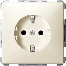 Schneider MTN2300-4044 Zásuvka 250V/16A s bočními zemnícími kontakty,S-Design