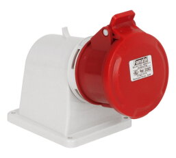 Vestavná zásuvka IP44/400V/32A/4P 6h, úhel 90° - SpeedPRO FAMATEL 23352