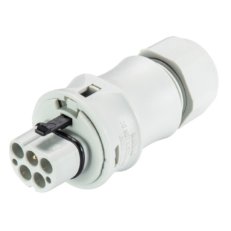 vidlice na kabel gesis RST, 4-pól, průchodka 10-14mm, šroubové svorky, šedá