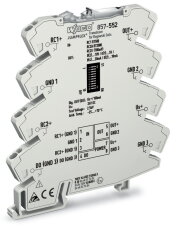 Měřicí transformátor proudu, pro Rogowského cívky 24 V DC, 2,5mm2 WAGO 857-552