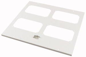 Eaton 114695 Kryt horní/dolní,4 výřezy pro příruby,IP55,ŠxH=1200x300