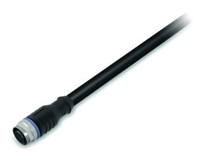 Kabel pro senzor/akční člen Zásuvka M12A  přímá 3pól. WAGO 756-5301/030-100
