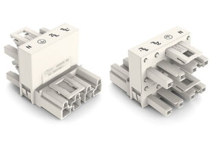 h-rozdělovač 4pól. Kód. A bílá WAGO 770-995