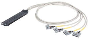 Systémový kabel, pro Siemens S7-400, 2x 8 binárních výstupů pro vyšší napětí