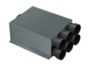 EDF-U-BOX 160/6 LOCK univerzální rozváděcí box ELEKTRODESIGN 13794087