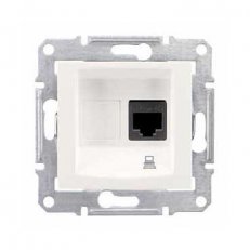 Sedna Zásuvka datová 1xRJ45 kat.5e STP, Cream SCHNEIDER SDN4500123
