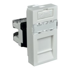 Zásuvka datová 44x22,5 s konektorem RJ45 Kopos QD 45X22.5-RJ-45_HB bílá