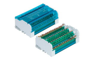 Distribuční svorkovnice - blok+kryt 4x15 125A SEZ-CZ DS-B-415