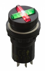Ukazatel stavu SUS-03.T. G/R/B 220DC d22mm ELECO 31113789
