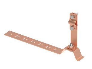 Držák vedení K LIK s příchytkou na drát 8mm, L415mm pod střešní krytinu, Cu