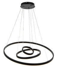 Závěsné svítidlo ISAURE černá LED 100W IP20 RABALUX 72306