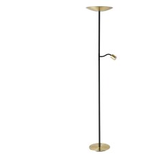 Stojací svítidlo na čtení CONIVARINO LED 30,5W IP20 mosaz/černá  EGLO 901979