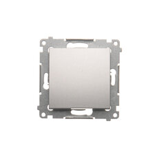 Přepínač střídavý, řazení 6, 16AX 250V~, stříbrná matná metalizované