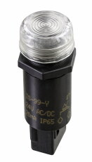 Indikační signálka IS-95 W/RF 230AC 16mm bílá/červená ELECO 31113698