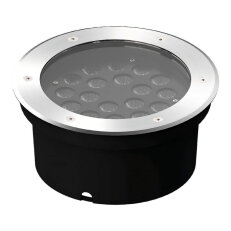 Inground Round 18W 830 SYM28 BK LEDVANCE 4099854622939