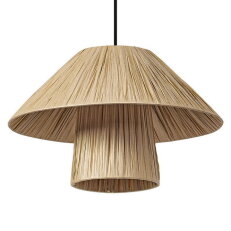 Decor Bamboo Paper Hut Pendant 400 E27 Brown OSRAM 4099854458569