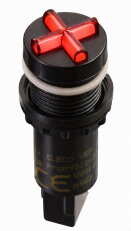 Ukazatel stavu SUS-01 R/R 220DC  22mm červená/červená ELECO 31113686