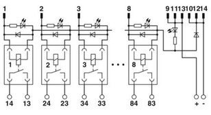 Aktivní modul UMK- 8 RM/MR-G24/ 1/PLC PHOENIX CONTACT 2979469