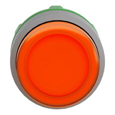 ORANŽ Ovládací hlavice stiskací prosvětlená s přesahem ŠE SCHNEIDER ZB5AW153C0