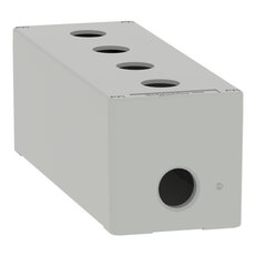 Skříň kovová, Šedá, M25 4 otvory, 22MM 80X220X77 UL CSA    SCHNEIDER XAPD4504