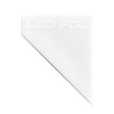 Koncovka profilu pro LED pásky ORO CAP UNI COR R WHITE LED-POL ORO11084