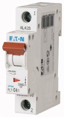 Jistič PL7-C4/1, char C, 1-pólový, 10kA, 4A EATON 262700