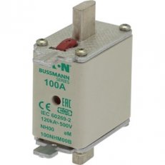 Pojistka Eaton 100NHM00B NH aM 500V 100A
