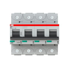 S804S-D25 jistič 4P char. D 25A s klecovou svorkou 50kA ABB 2CCS864001R0251